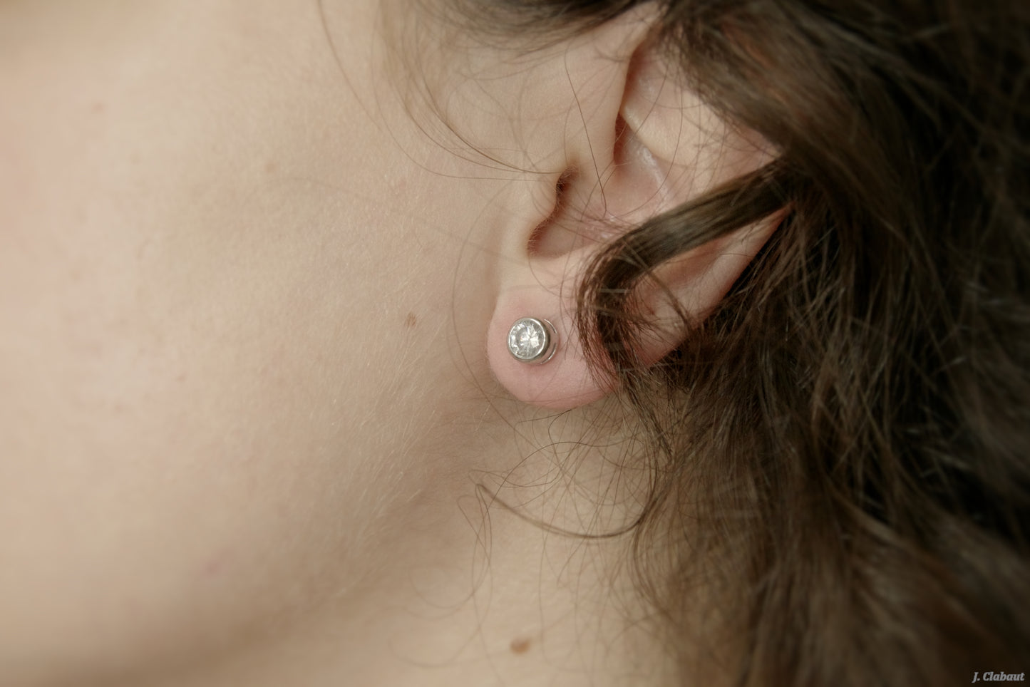 Mono Boucle d'Oreille Luce Argent