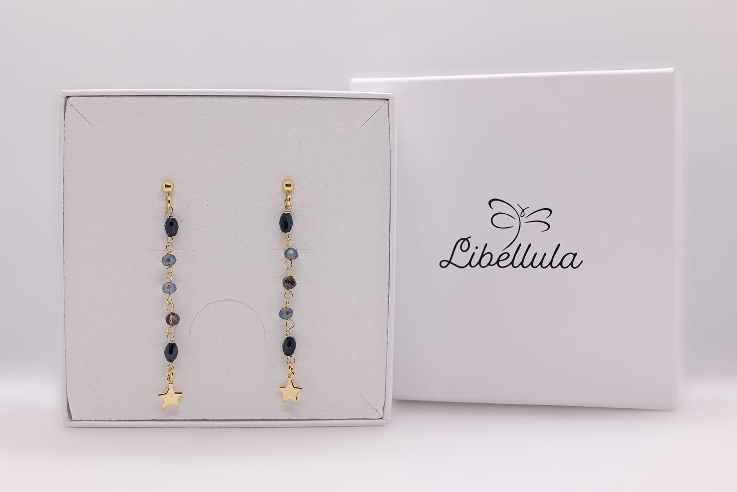 Boucles d'Oreilles La Nuit Or (Paire)